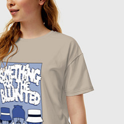 Футболка оверсайз женская Cypress hill - blunted, цвет: миндальный — фото 2