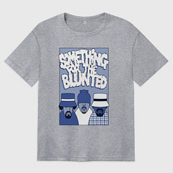 Футболка оверсайз женская Cypress hill - blunted, цвет: меланж