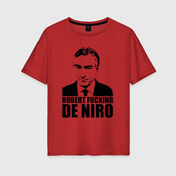 Футболка оверсайз женская Robert De Niro, цвет: красный