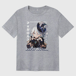 Женская футболка оверсайз God of Justice