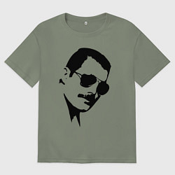 Футболка оверсайз женская Queen head, цвет: авокадо