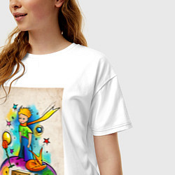 Футболка оверсайз женская Le Petit Prince, цвет: белый — фото 2