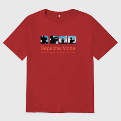 Женская футболка оверсайз Depeche Mode - World In My Eyes Single