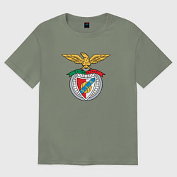 Футболка оверсайз женская Benfica club, цвет: авокадо