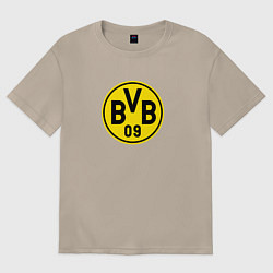 Футболка оверсайз женская Borussia fc sport, цвет: миндальный