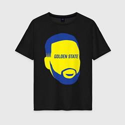 Женская футболка оверсайз Golden State Curry