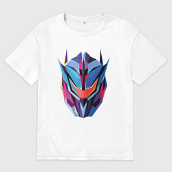 Футболка оверсайз женская Transformers art, цвет: белый