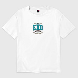 Футболка оверсайз женская EXO legendary, цвет: белый