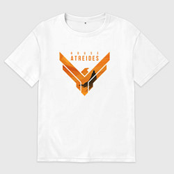 Футболка оверсайз женская Дом Атрейдесов - Дюна, цвет: белый