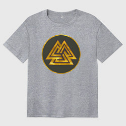 Футболка оверсайз женская Свебы из Total War: Attila, цвет: меланж