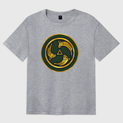 Футболка оверсайз женская Аланы из Total War: Attila, цвет: меланж