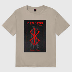 Футболка оверсайз женская Berserk volume 1, цвет: миндальный