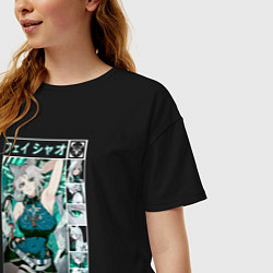 Футболка оверсайз женская Fei Xiao Honkai Star Rail, цвет: черный — фото 2
