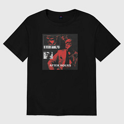 Футболка оверсайз женская After hours the weeknd, цвет: черный