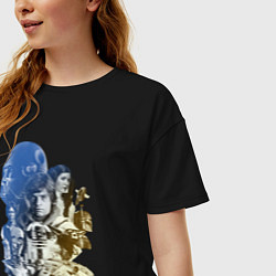 Футболка оверсайз женская Star Wars - characters, цвет: черный — фото 2