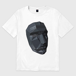 Футболка оверсайз женская Boss mask, цвет: белый