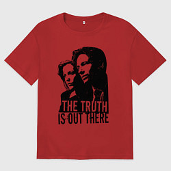 Женская футболка оверсайз Fox and Dana