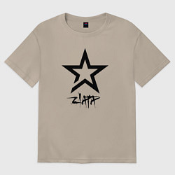 Женская футболка оверсайз Zlata - star