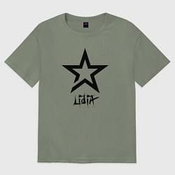 Женская футболка оверсайз Lidia - star