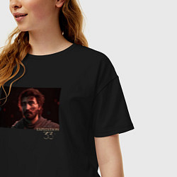 Футболка оверсайз женская Clair Obscur Expedition 33 Gustave, цвет: черный — фото 2