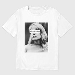 Футболка оверсайз женская FWWM, цвет: белый