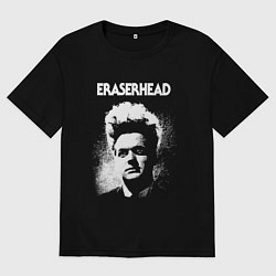 Футболка оверсайз женская Eraserhead, цвет: черный