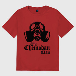 Футболка оверсайз женская The Chemodan Clan, цвет: красный