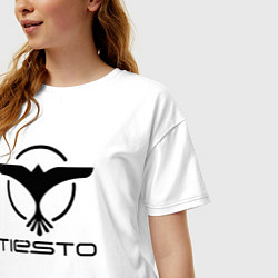 Футболка оверсайз женская Tiesto, цвет: белый — фото 2