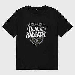 Футболка оверсайз женская Black Sabbath, цвет: черный