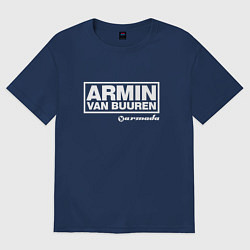 Футболка оверсайз женская Armin van Buuren, цвет: тёмно-синий