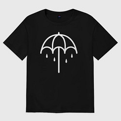 Футболка оверсайз женская BMTH Symbol, цвет: черный
