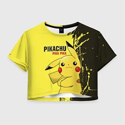 Женский топ Pikachu Pika Pika
