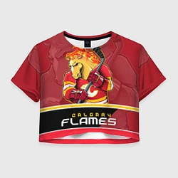 Женский топ Calgary Flames