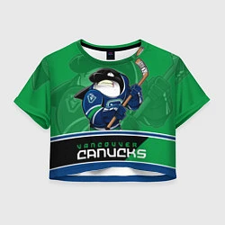 Женский топ Vancouver Canucks