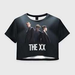 Футболка 3D укороченная женская The XX, цвет: 3D-принт