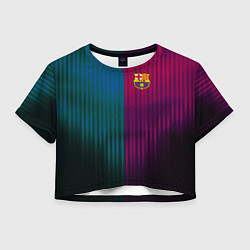 Женский топ Barcelona FC: Abstract 2018