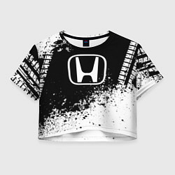 Женский топ Honda: Black Spray