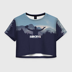 Футболка 3D укороченная женская Far Cry 5: Ave Joseph, цвет: 3D-принт