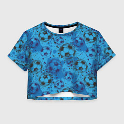 Женский топ Футбольные мячи