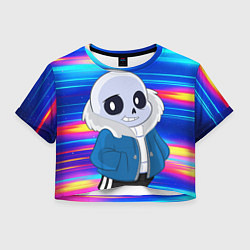 Женский топ Sans undertale Санс