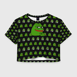 Женский топ Frog Pepe