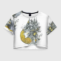 Женский топ Город в голове