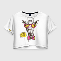 Женский топ Жираф хипстер 2022