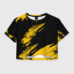 Женский топ BLACK AND YELLOW GRUNGE ГРАНЖ