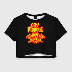 Женский топ ZillaKami x SosMula City Morgue Цербер