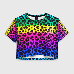 Женский топ Leopard Pattern Neon