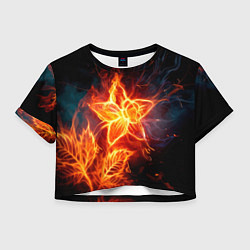 Женский топ Flower Neon Fashion 2035 Flame