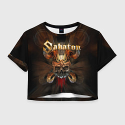 Женский топ SABATON САБАТОН SKULL