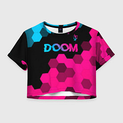 Женский топ Doom Neon Gradient