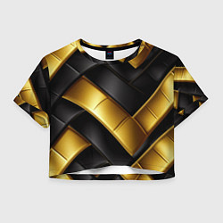 Женский топ Gold black luxury
